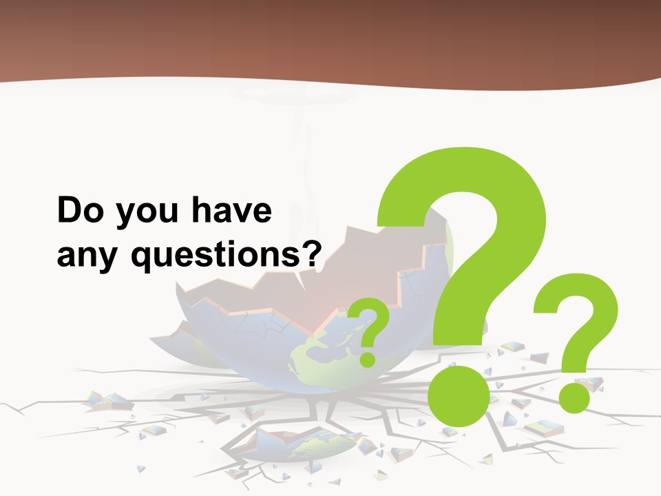 Year Collision Earth PowerPoint Template