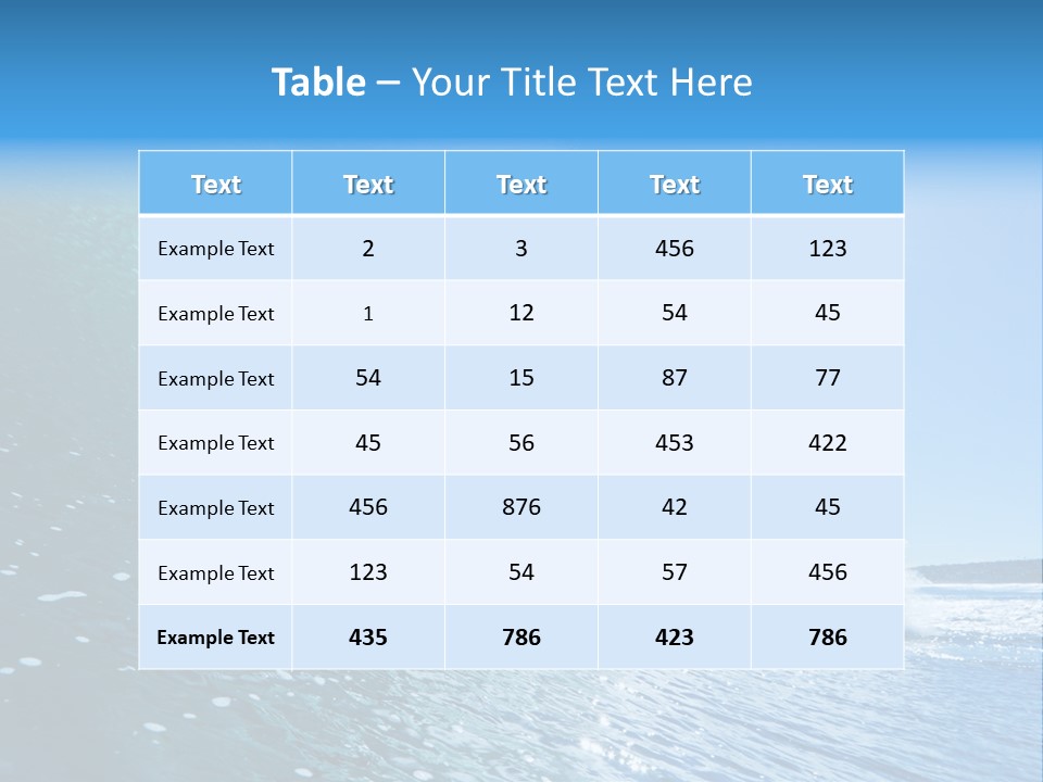 Sea Sports Revolution PowerPoint Template