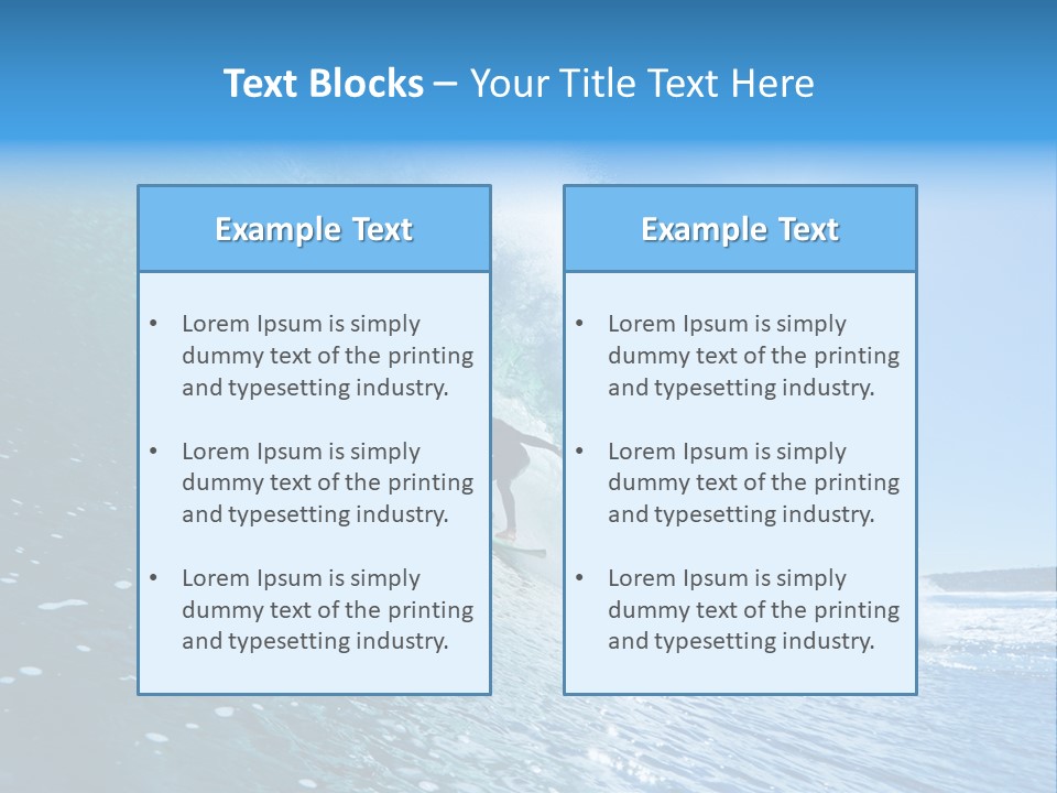 Sea Sports Revolution PowerPoint Template