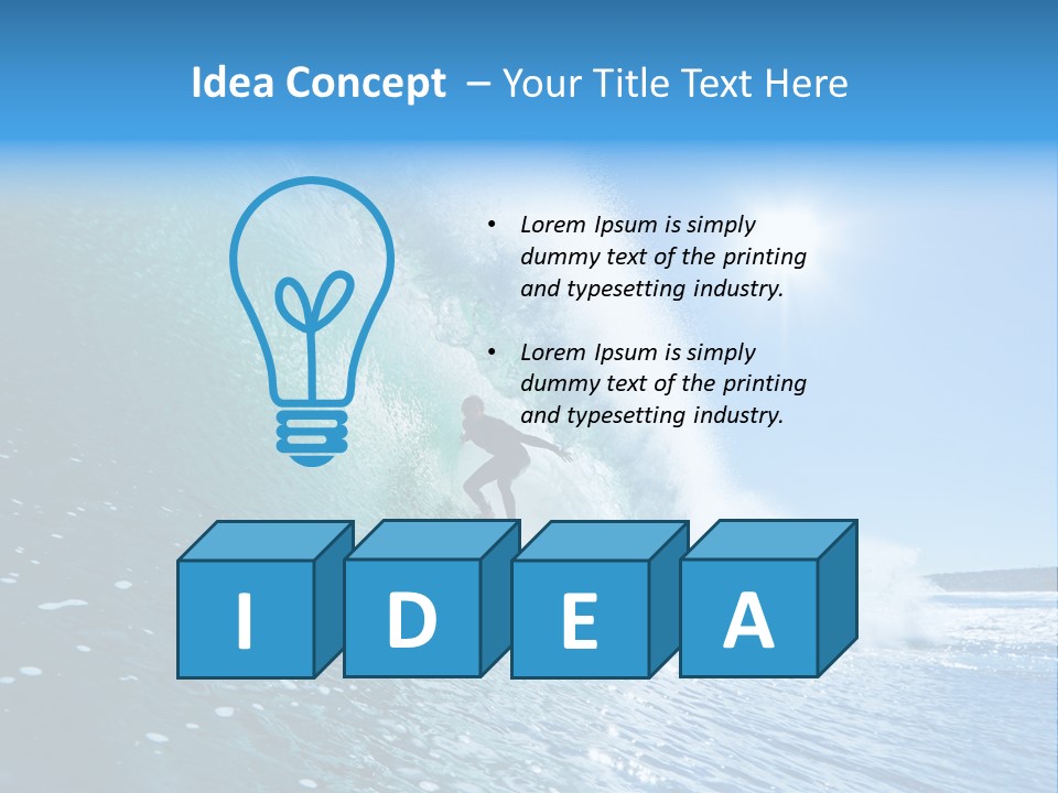 Sea Sports Revolution PowerPoint Template