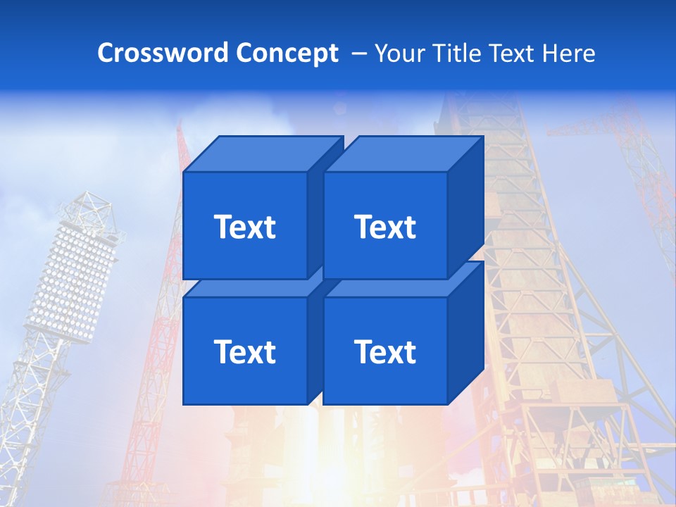 Flight Countdown Cosmonaut PowerPoint Template