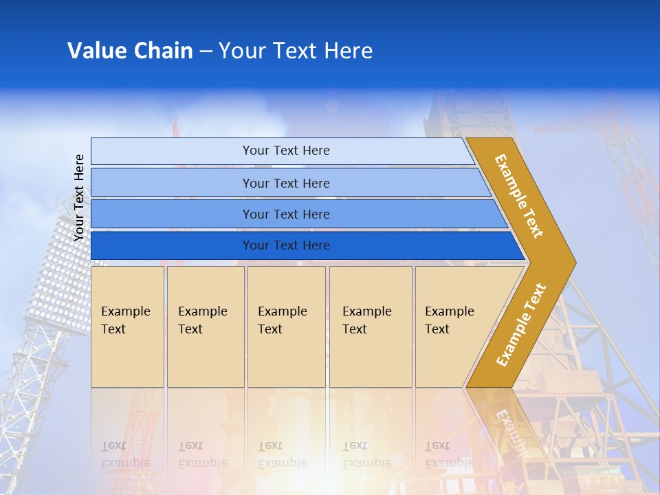 Flight Countdown Cosmonaut PowerPoint Template