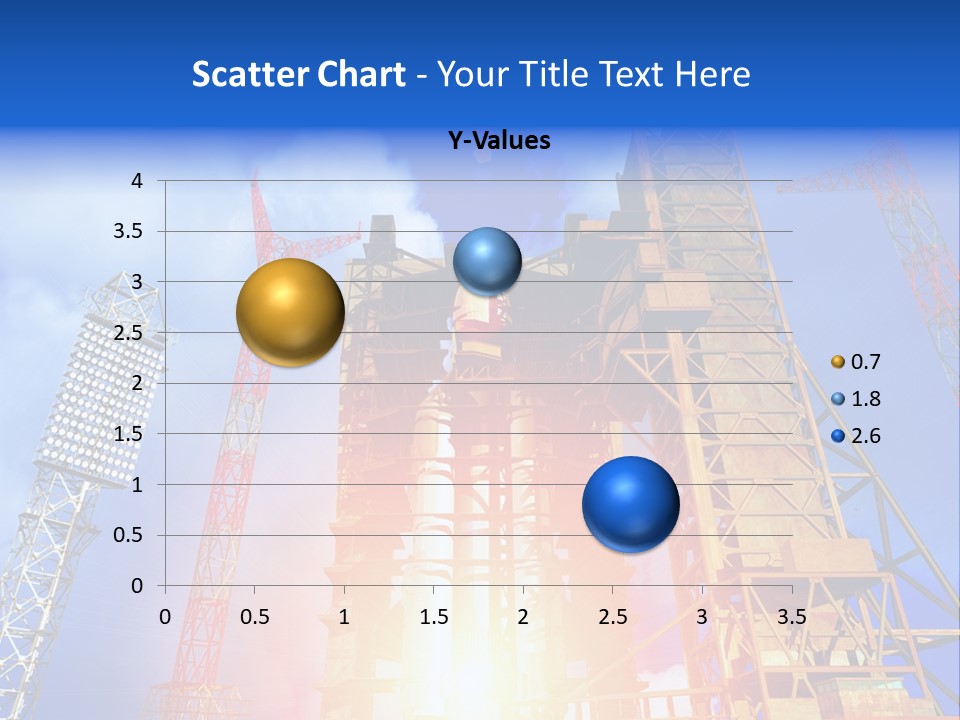 Flight Countdown Cosmonaut PowerPoint Template