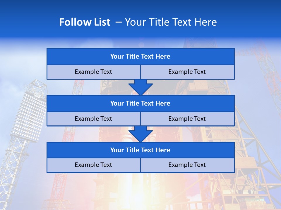 Flight Countdown Cosmonaut PowerPoint Template