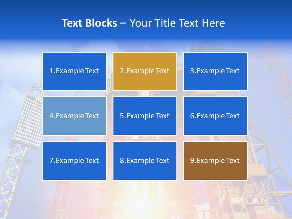 Flight Countdown Cosmonaut PowerPoint Template