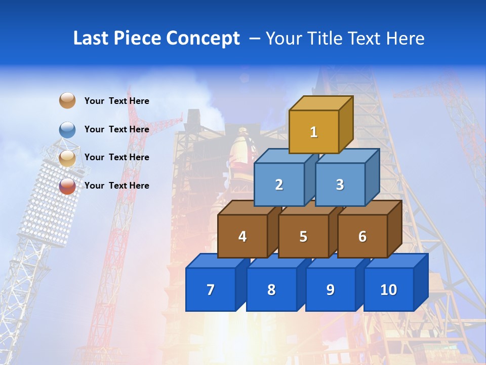 Flight Countdown Cosmonaut PowerPoint Template