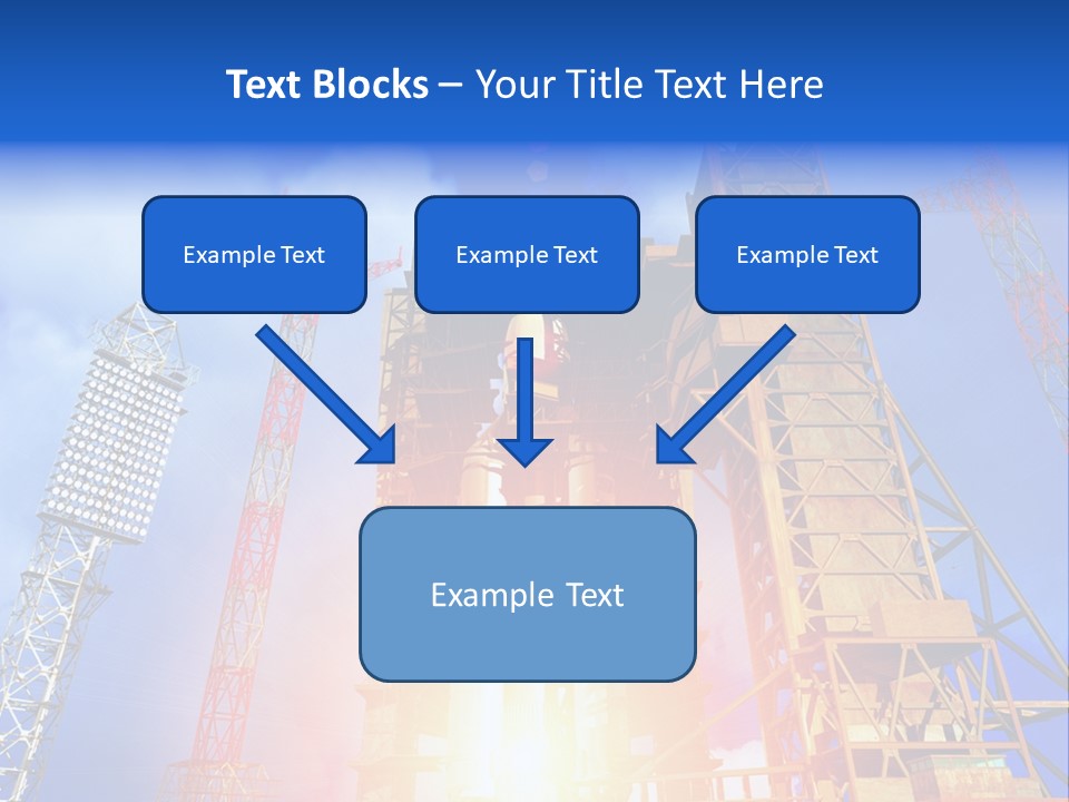 Flight Countdown Cosmonaut PowerPoint Template
