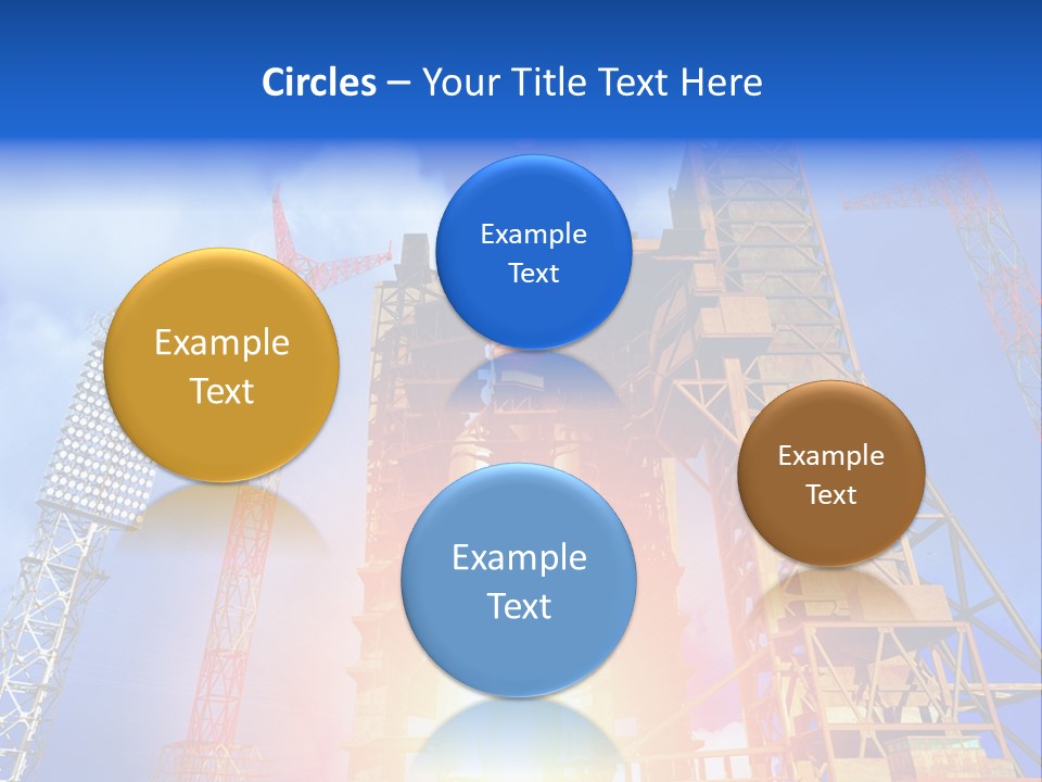 Flight Countdown Cosmonaut PowerPoint Template