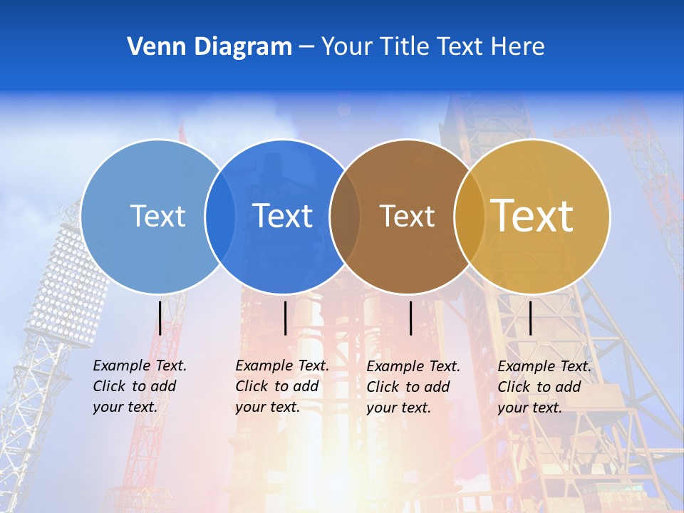 Flight Countdown Cosmonaut PowerPoint Template