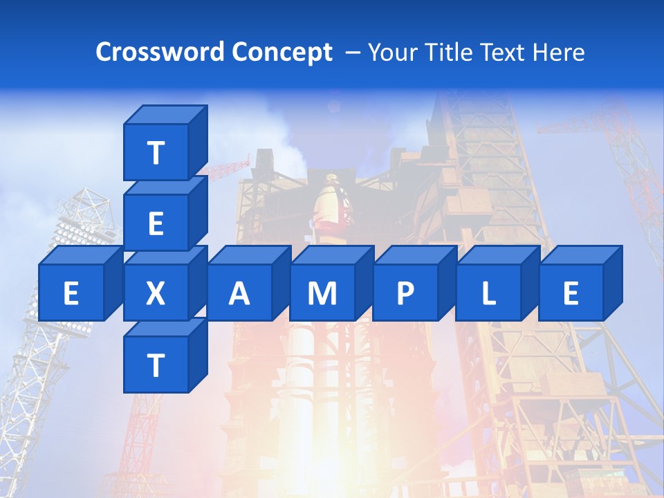 Flight Countdown Cosmonaut PowerPoint Template