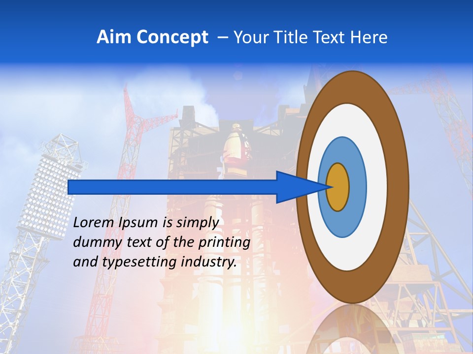 Flight Countdown Cosmonaut PowerPoint Template