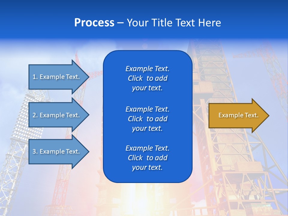Flight Countdown Cosmonaut PowerPoint Template
