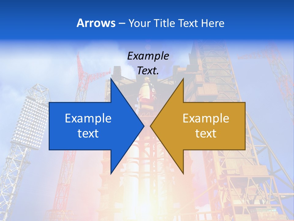 Flight Countdown Cosmonaut PowerPoint Template