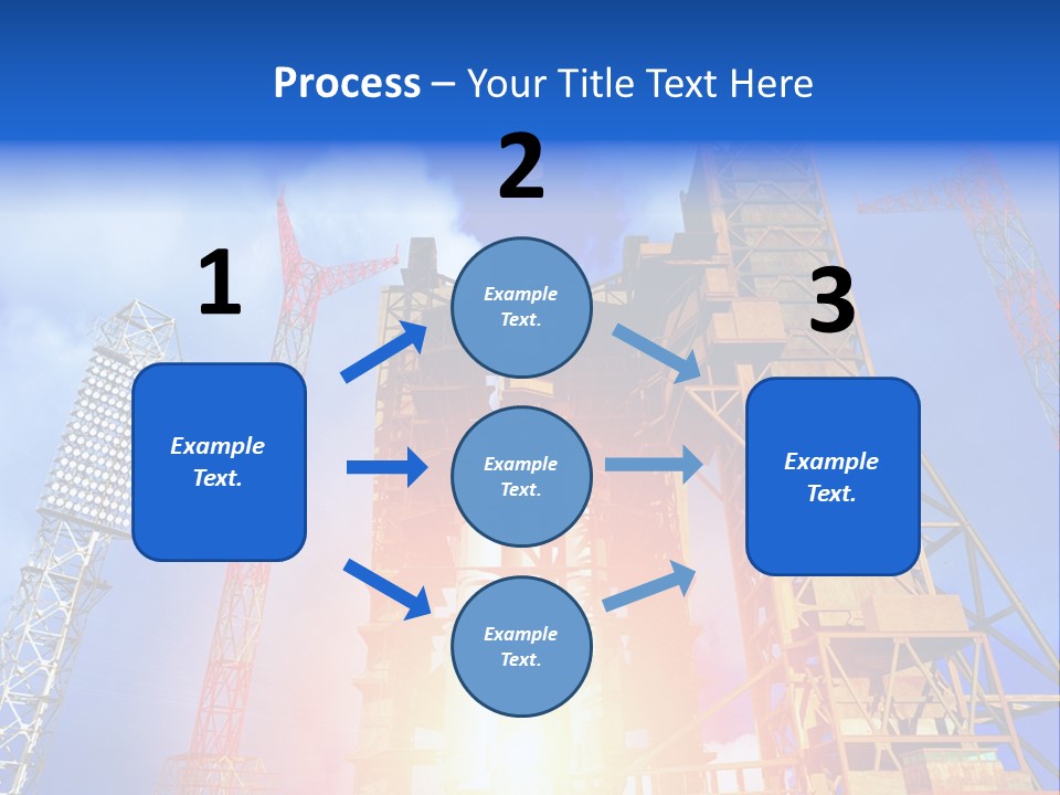 Flight Countdown Cosmonaut PowerPoint Template