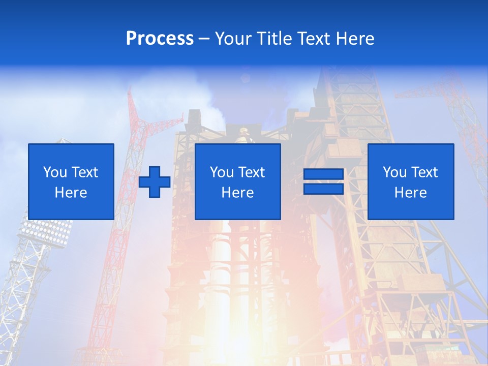 Flight Countdown Cosmonaut PowerPoint Template