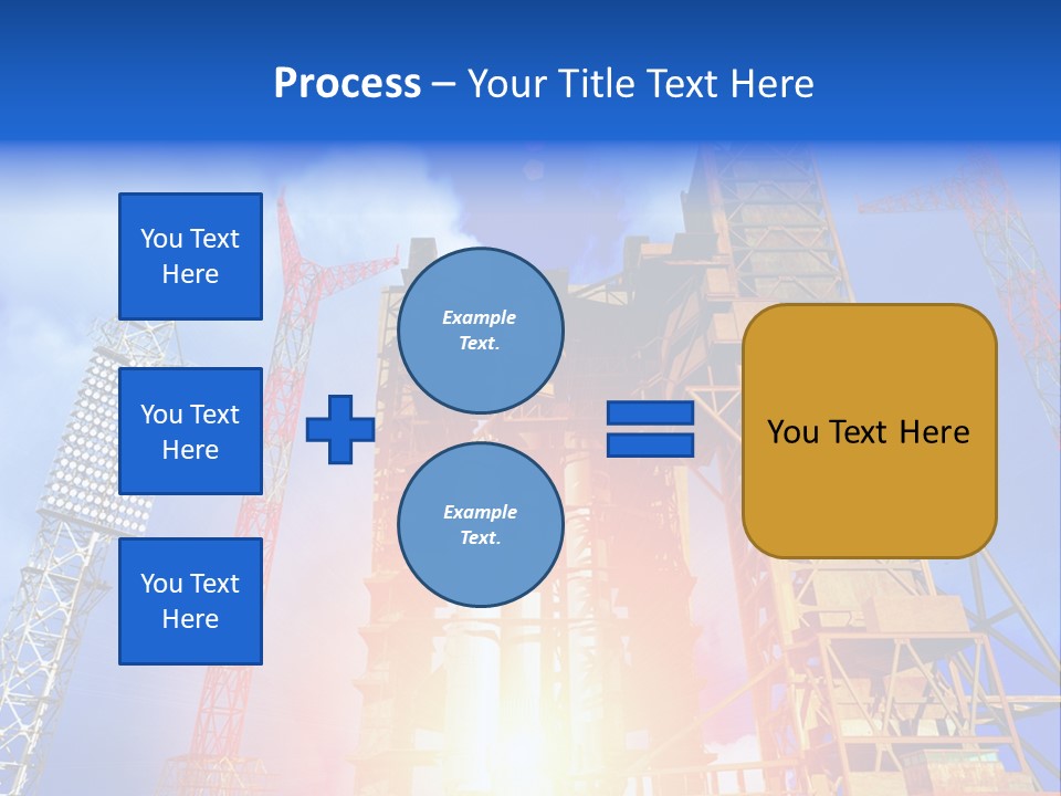 Flight Countdown Cosmonaut PowerPoint Template