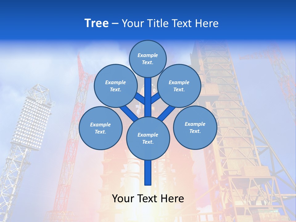 Flight Countdown Cosmonaut PowerPoint Template