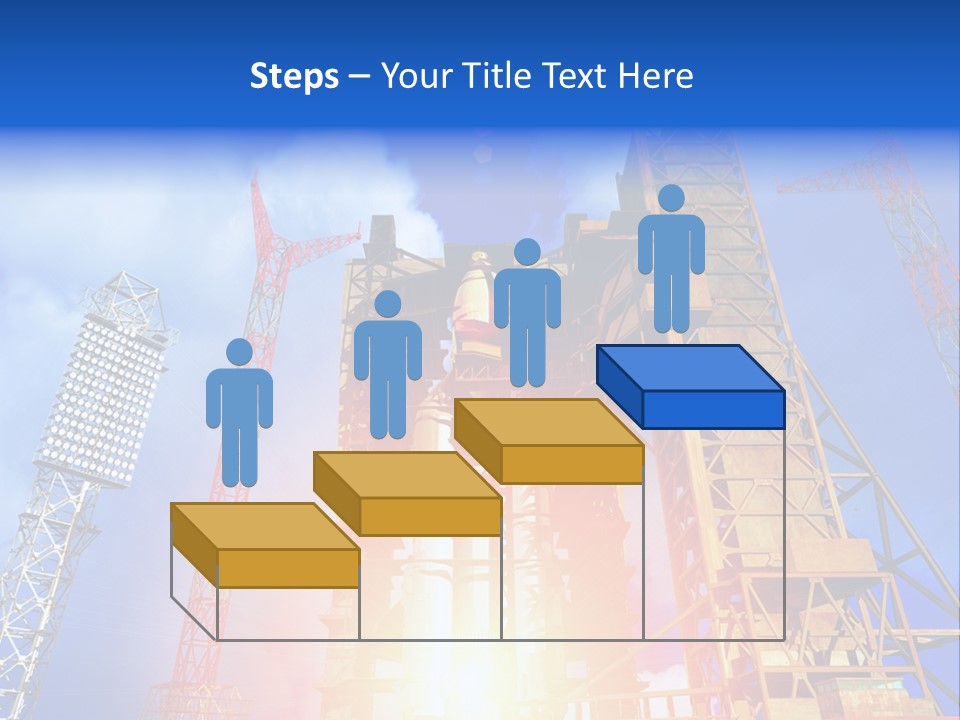 Flight Countdown Cosmonaut PowerPoint Template