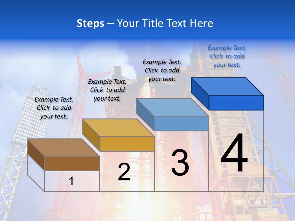 Flight Countdown Cosmonaut PowerPoint Template