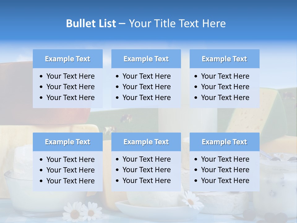 Container Product Dinning PowerPoint Template