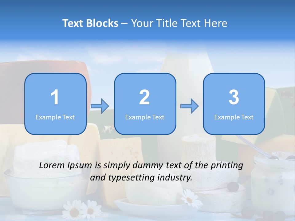 Container Product Dinning PowerPoint Template