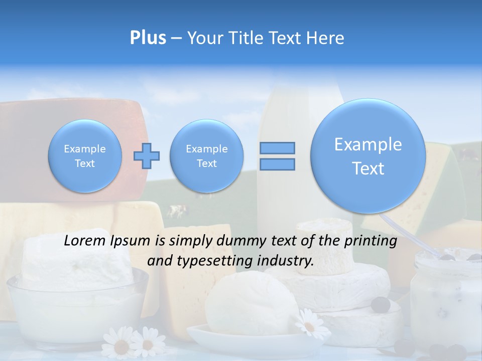 Container Product Dinning PowerPoint Template
