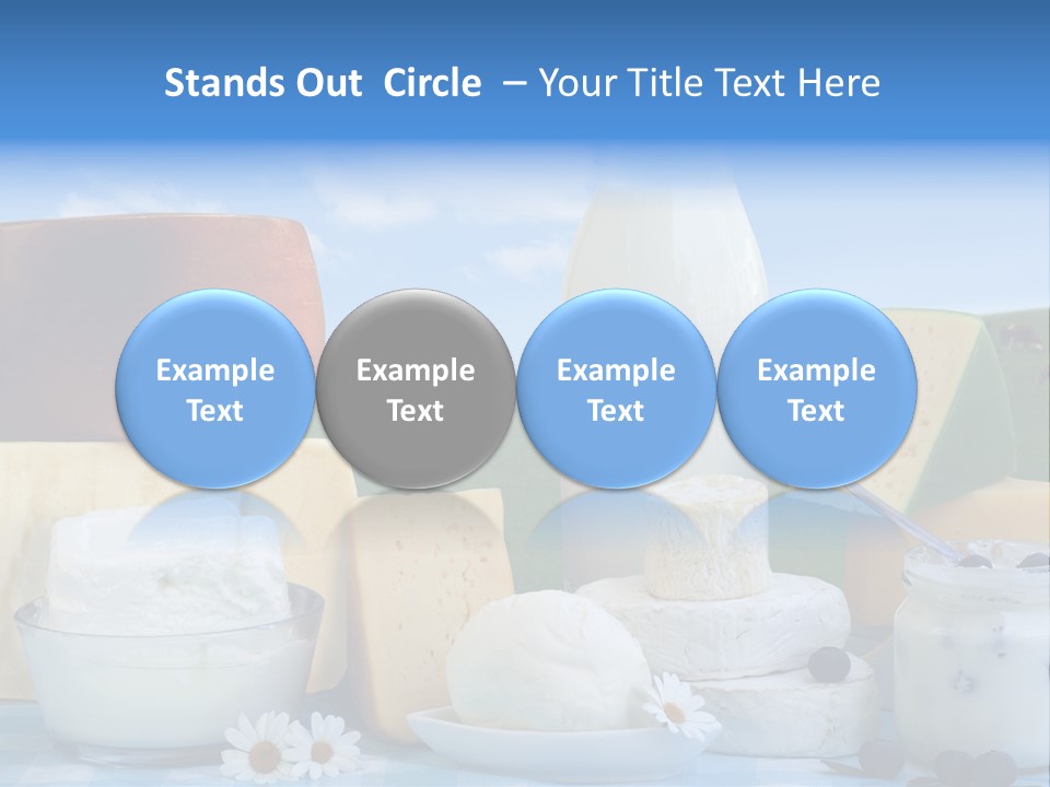 Container Product Dinning PowerPoint Template