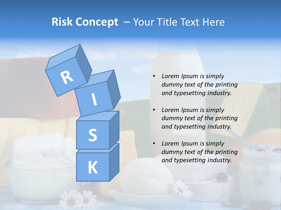 Container Product Dinning PowerPoint Template