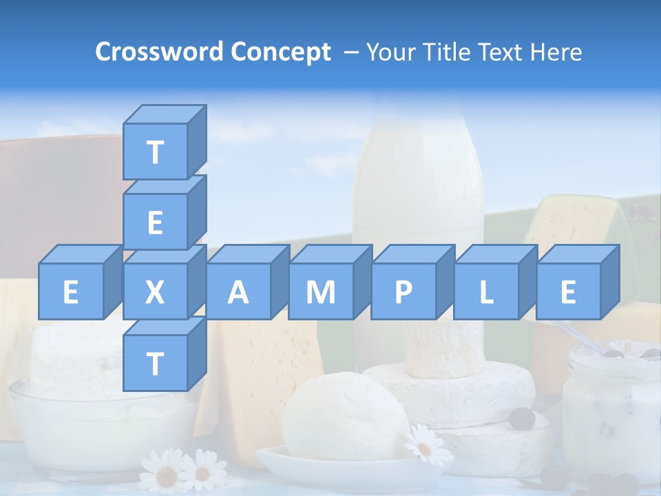 Container Product Dinning PowerPoint Template