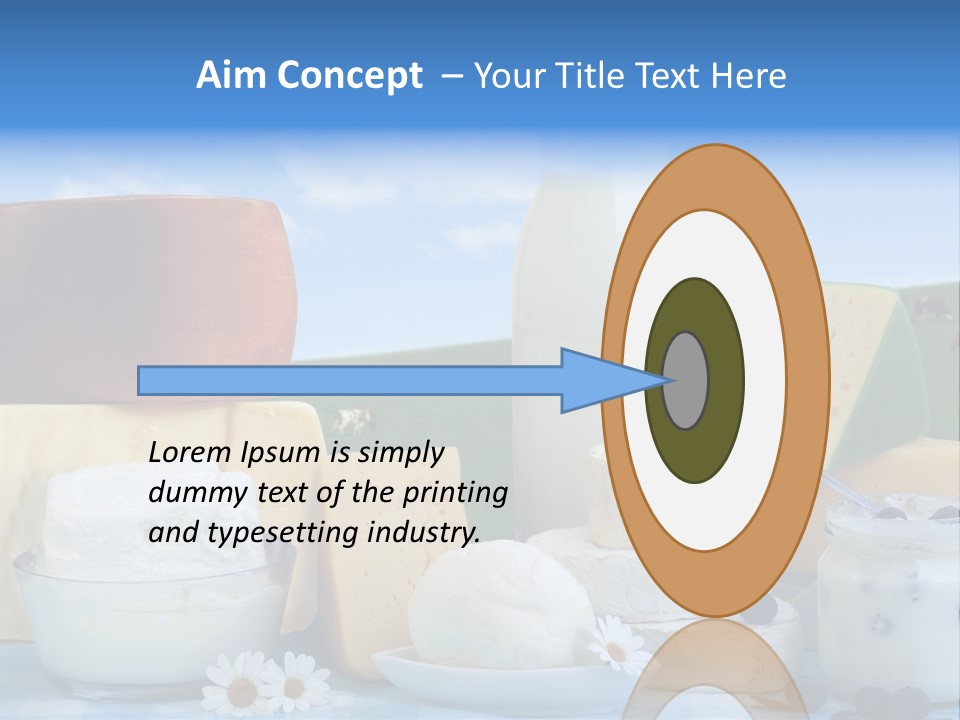 Container Product Dinning PowerPoint Template