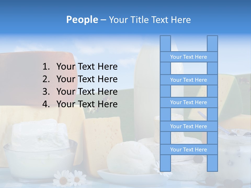 Container Product Dinning PowerPoint Template