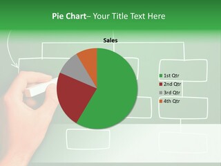 Diagram Chalk Point PowerPoint Template