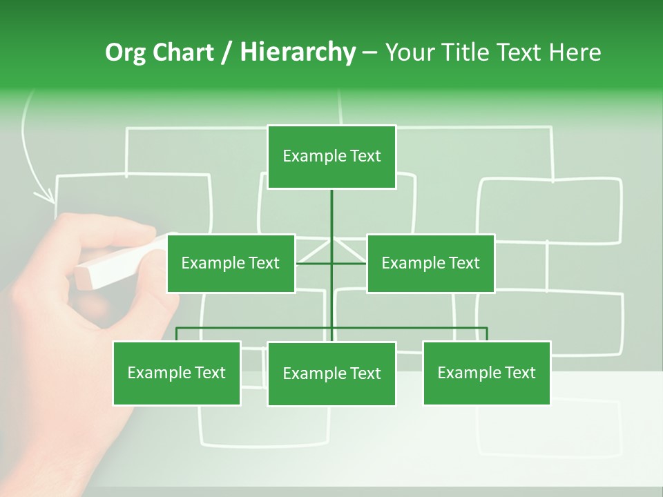 Diagram Chalk Point PowerPoint Template