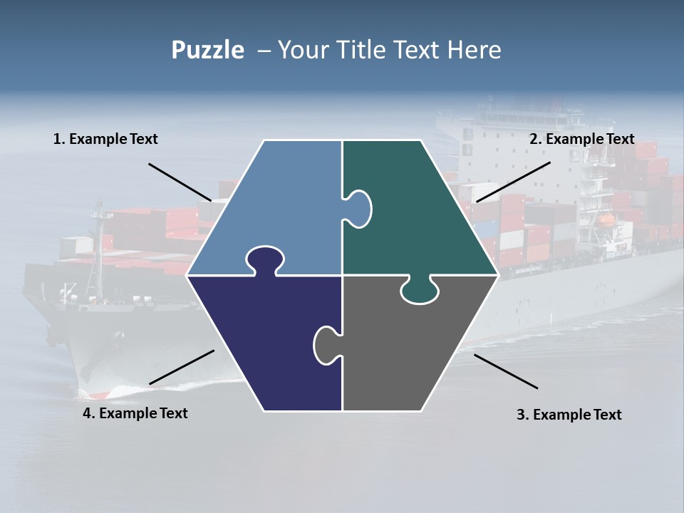 Retail Mode Transport PowerPoint Template