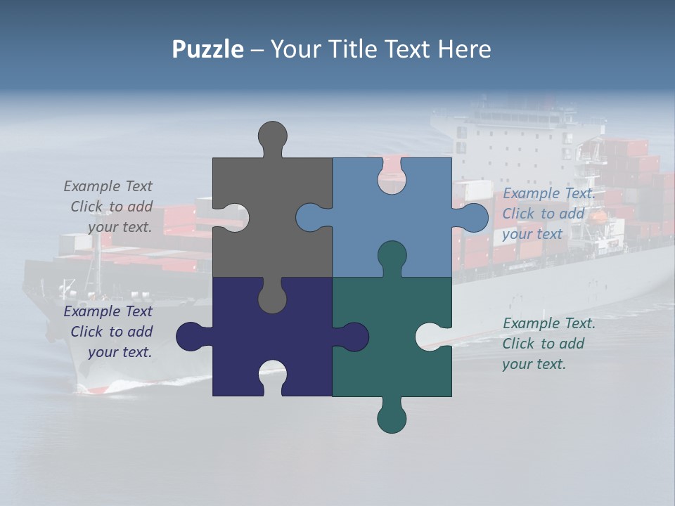 Retail Mode Transport PowerPoint Template