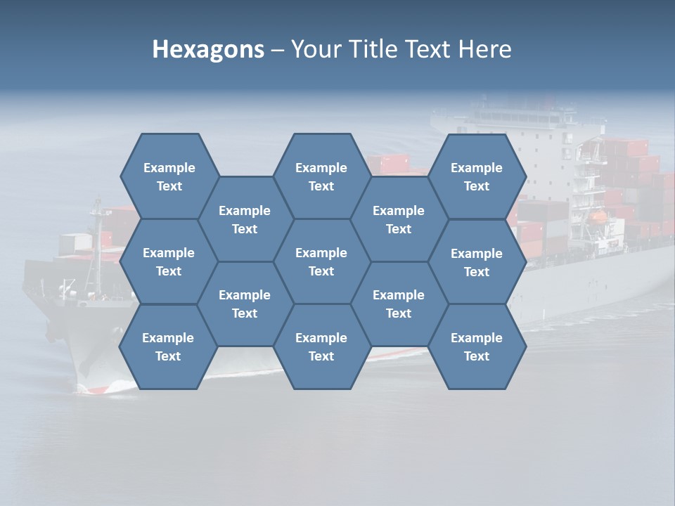 Retail Mode Transport PowerPoint Template