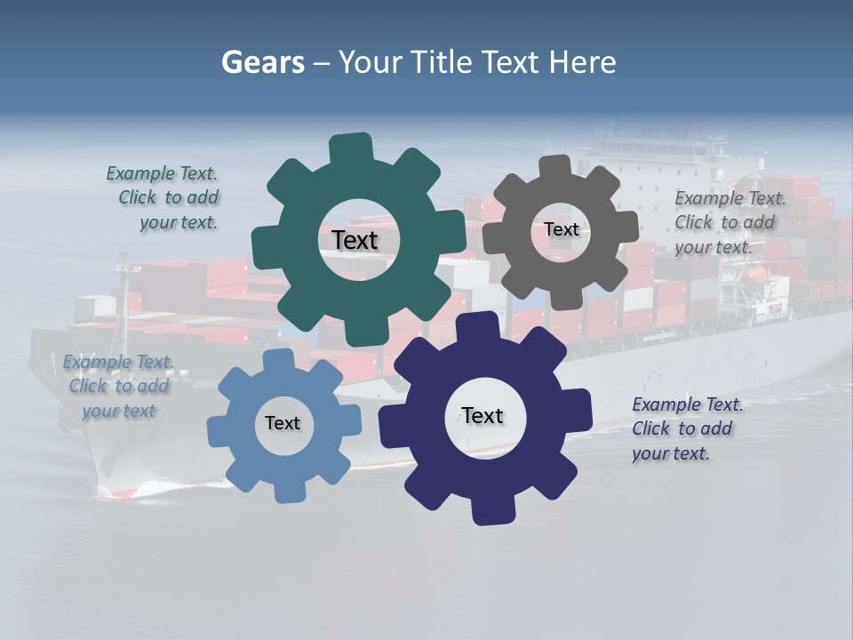 Retail Mode Transport PowerPoint Template