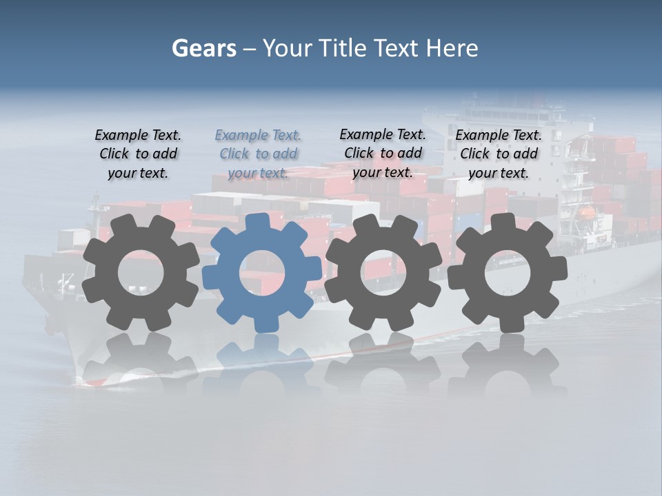 Retail Mode Transport PowerPoint Template