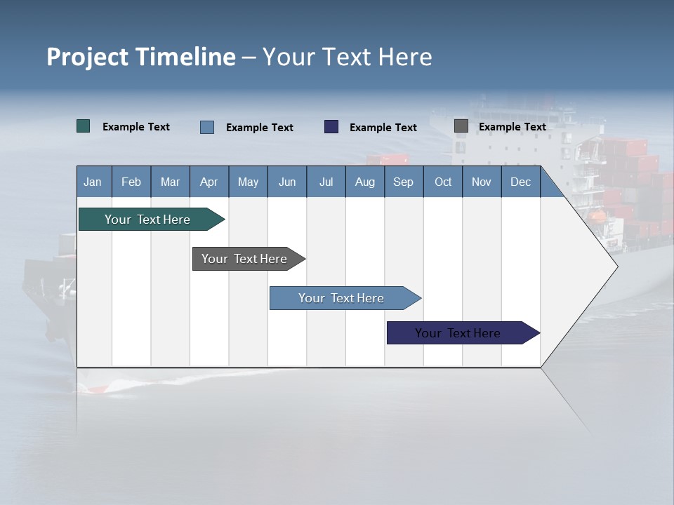 Retail Mode Transport PowerPoint Template