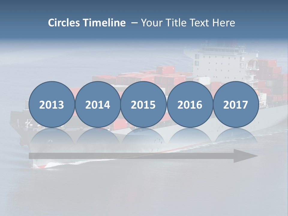 Retail Mode Transport PowerPoint Template