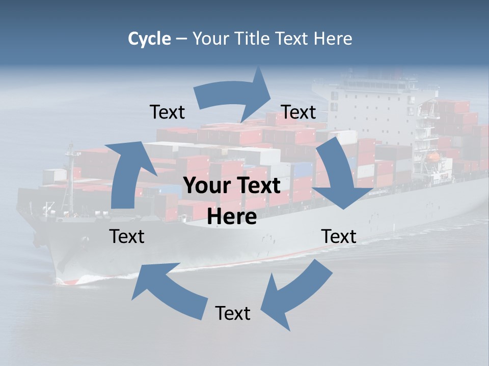 Retail Mode Transport PowerPoint Template
