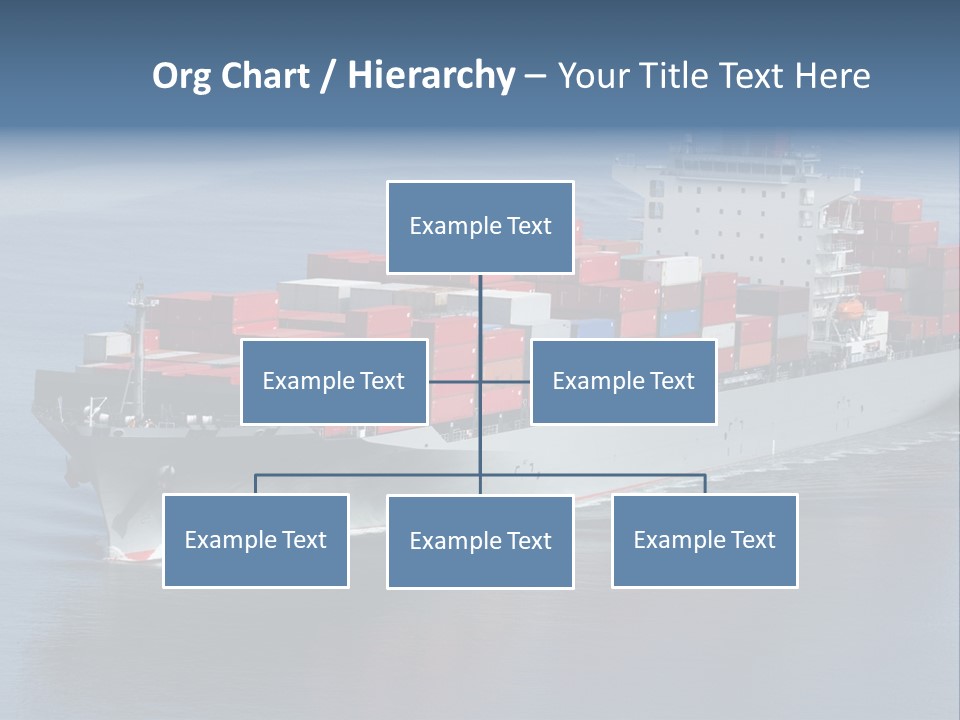 Retail Mode Transport PowerPoint Template