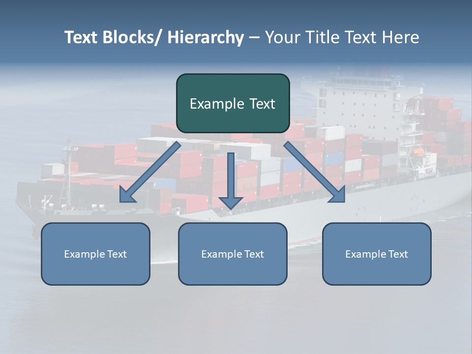 Retail Mode Transport PowerPoint Template
