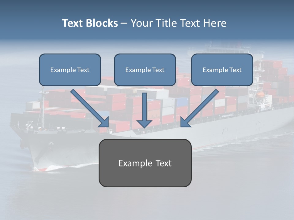 Retail Mode Transport PowerPoint Template