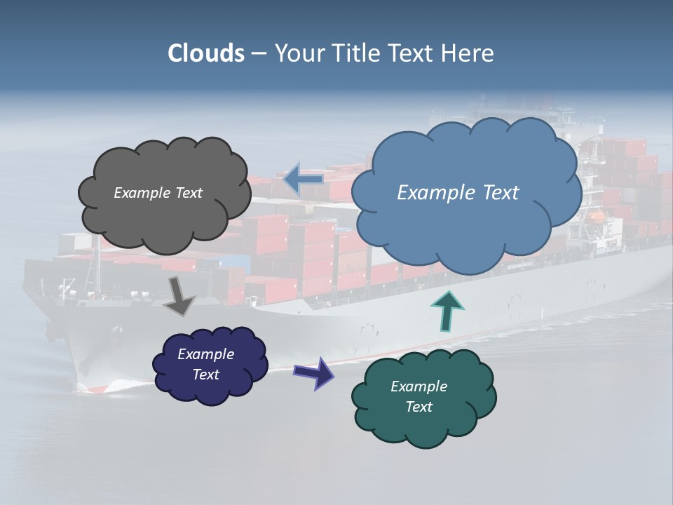 Retail Mode Transport PowerPoint Template
