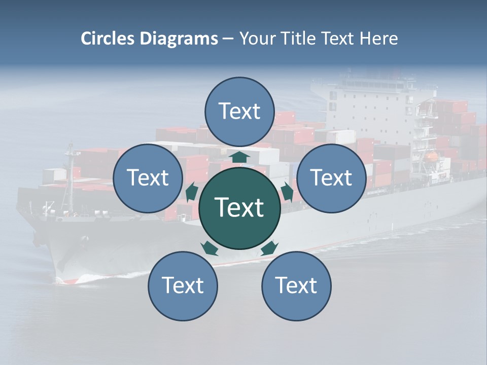 Retail Mode Transport PowerPoint Template