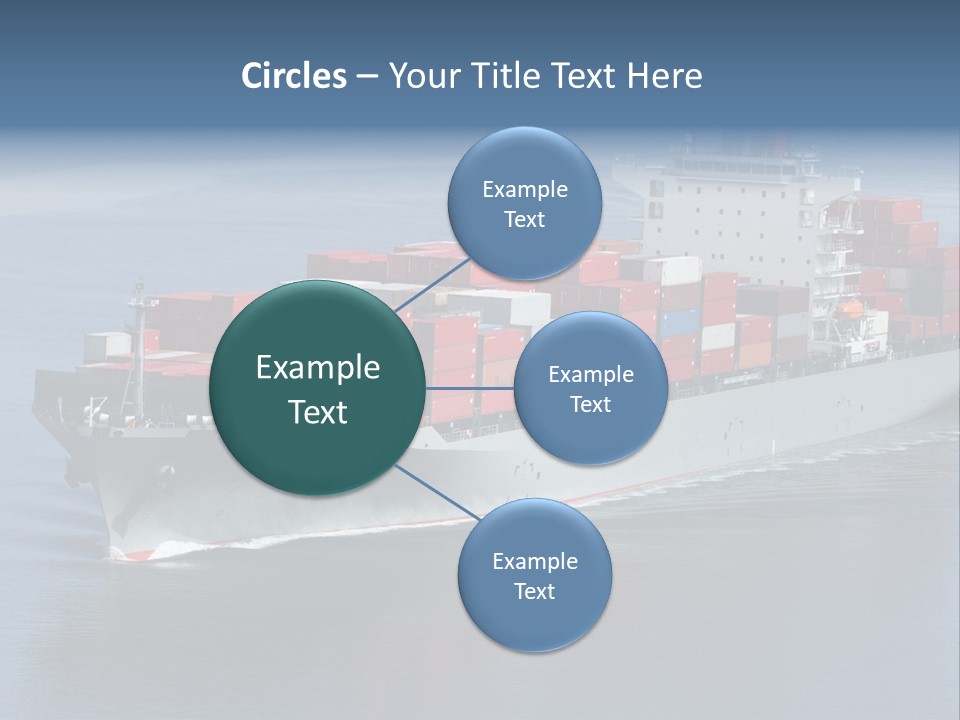 Retail Mode Transport PowerPoint Template