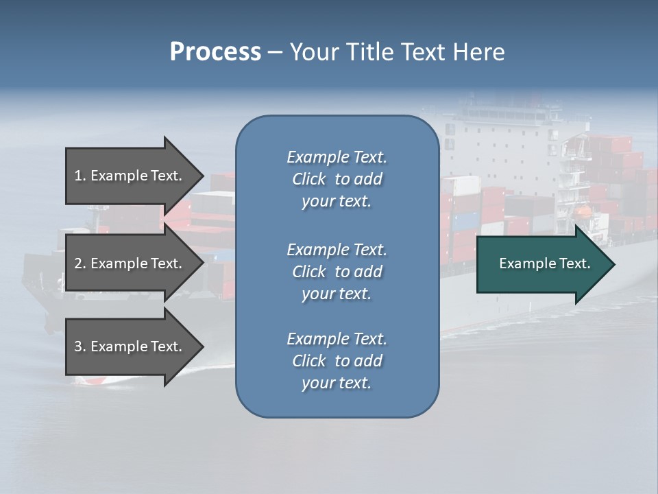 Retail Mode Transport PowerPoint Template