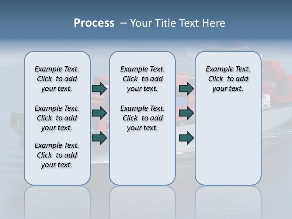 Retail Mode Transport PowerPoint Template