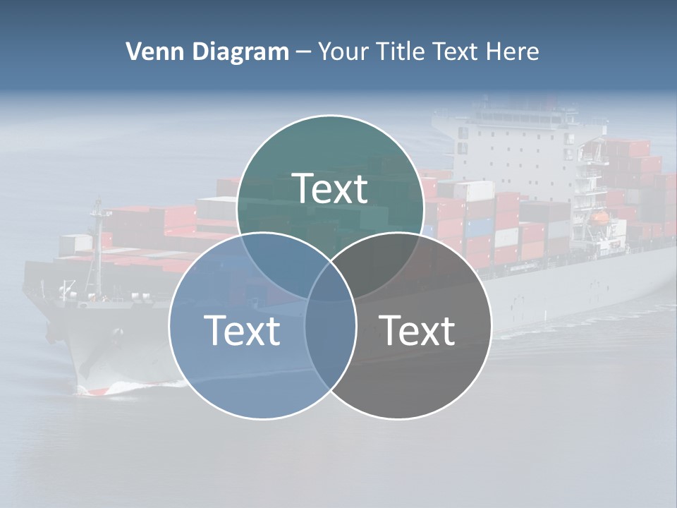 Retail Mode Transport PowerPoint Template